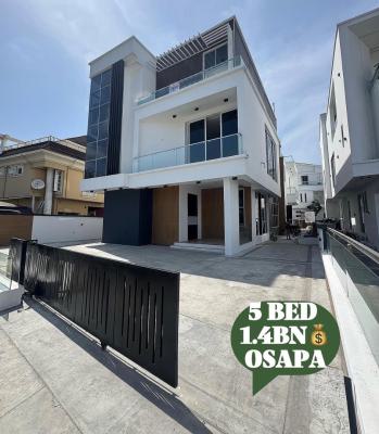 Contemporary 5 Bedroom Detached Duplex with Pool,cinema and Bq, Osapa London, Osapa, Lekki, Lagos, Detached Duplex for Sale