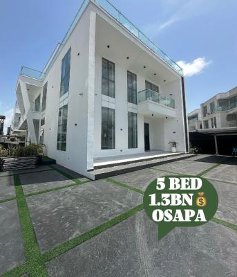 Gigantic 5 Bedroom Detached Duplex with Pool,cinema and Bq, Osapa London, Osapa, Lekki, Lagos, Detached Duplex for Sale