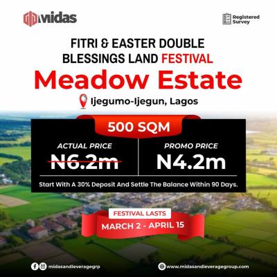Mega Land Promo with Payment Instalment Options, Ijagemoz, Ijegun, Ikotun, Lagos, Residential Land for Sale
