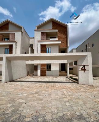5 Bedroom Townhouse with Bq, Mabushi, Abuja, Terraced Duplex for Rent