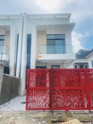 Luxuriously Built 4 Bedroom Semi Detached Duplex Plus  Bq, Exquisitely Built Home with Bq in a Secured Estate, Orchid, Lekki Phase 2, Lekki, Lagos, Semi-detached Duplex for Sale