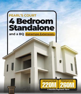 Luxury 4 Bedroom Duplex, Katampe Extension, Katampe, Abuja, Detached Duplex for Sale