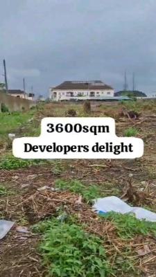 Land(3600sqm),fenced Round ,gated in a Call to Access Estate., Good News Estate Therra Annex,sangotedo Ajah., Sangotedo, Ajah, Lagos, Mixed-use Land for Sale