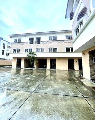 Fully Service 4-bedroom Terrace Duplex with Bq, Lekki Phase 1, Lekki, Lagos, Terraced Duplex for Rent