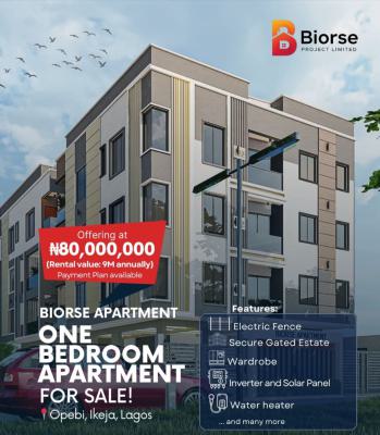 Off Plan Project One (1) Bedroom Apartment, Opebi, Ikeja, Lagos, Flat / Apartment for Sale