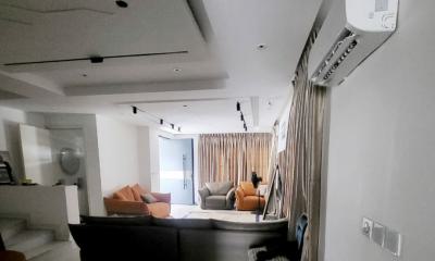 Furnished 4 Bedroom Terrace Duplex with Bq Self Compound, Off Adeniyi Jones, Ikeja, Lagos, Terraced Duplex for Rent