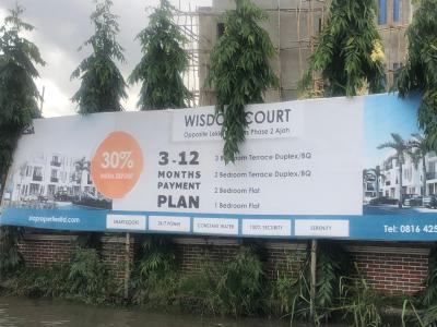 Tastefully Finished 3 Bedroom Terrace Duplexes with Bq, Jerico Villa, Abraham Adesanya, Ajah, Lagos, Terraced Duplex for Sale
