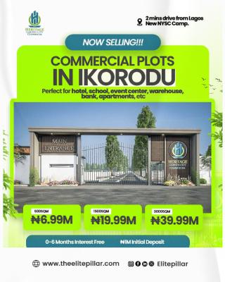 Own a Titled Affordable Land Suitable for Several Commercial Purposes, C of O Land  Directly Facing Agbowa–sagamu Expressway , Agbowa, Ikorodu, Lagos, Commercial Land for Sale