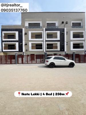 Lovely 4 Bedroom Semi Detached Duplex with Bq, Ikate, Ikate, Lekki, Lagos, Semi-detached Duplex for Sale