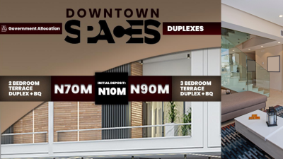 Downtown Spaces Off-plan 2 & 3 Bed Duplexes, Shapati, By Beechwood Estate, Ibeju Lekki, Lagos, Terraced Duplex for Sale