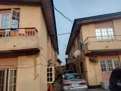 2 Buildings Containing Block of 8 Flats & Shops, Off Demurin Street Alapere, Alapere, Ketu, Lagos, Block of Flats for Sale