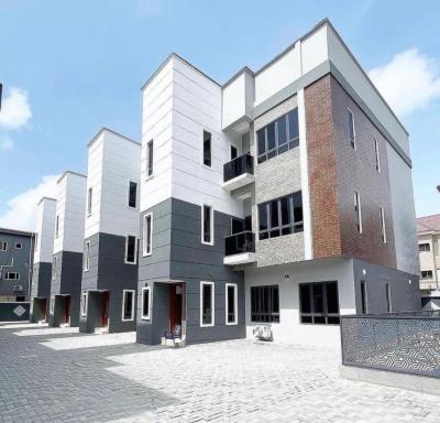 Luxury 4 Bedroom Terrace Duplex with a Bq, Freedom Way Off Lekki Phase 1, Lekki, Lagos, Terraced Duplex for Rent