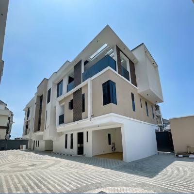 Luxury 4 Bedroom Fully Serviced Terrace Duplex in an Estate, Right Side, Lekki Phase 1, Lekki, Lagos, Terraced Duplex for Sale