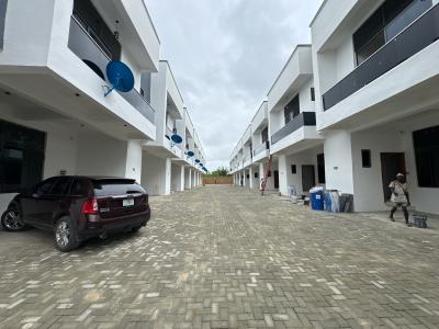 4 Bedroom Terrace in a Serviced Estate, Sangotedo, Ajah, Lagos, Terraced Duplex for Sale