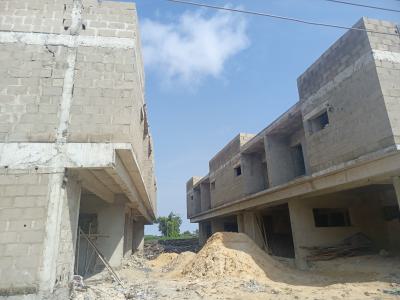 Contemporary 3 Bedroom Terraced Duplexes + Bq, High-tech Street, Behind Lbs, Olokonla, Ajah, Lagos, Terraced Duplex for Sale