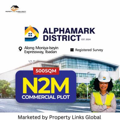 Affordable Land with Registered Survey and Deed of Assignment, Alphamark District Located at Laagbe,along Moniya-iseyin Expressway, Moniya, Ibadan, Oyo, Residential Land for Sale