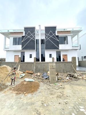 Newly Built 4 Bedroom Semi  Detached Duplex with Bq in a Secure Estate, Ajah, Lekki, Lagos, Semi-detached Duplex for Sale