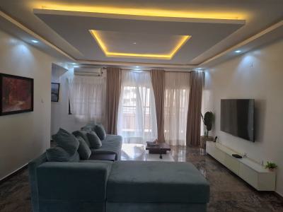 Nice Furnished 3 Bedroom Flat on First Floor, Nice Location at Maitama, Maitama District, Abuja, Flat / Apartment for Rent