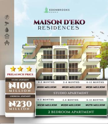 Maison De Apartment (off Plan Project), Abeke Animashaun Street Lekki Phase L, Lekki Phase 1, Lekki, Lagos, Block of Flats for Sale