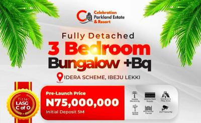 Spacious Luxury Bungalows, Idera Government Scheme, By Pan Atlantic University, Ibeju Lekki, Lagos, Detached Bungalow for Sale