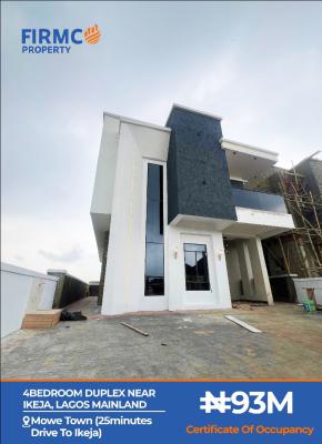 Top-notch 4 Bedroom Fully Detached Duplex in Mowe Town, Mowe Town, Ogun, Detached Duplex for Sale