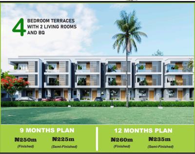 4 Bedroom Terraced Duplex & Maids Room, Extension, Wuye, Abuja, Terraced Duplex for Sale