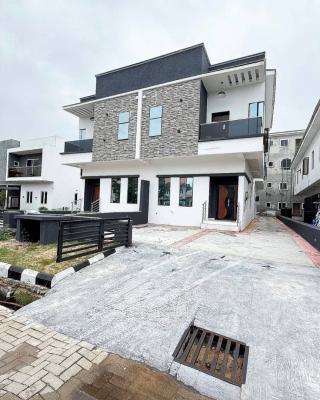 Spacious 4 Bedroom Semi Detached Duplex with Bq in Serene Estate, Orchid Road, Lekki, Lagos, Semi-detached Duplex for Sale