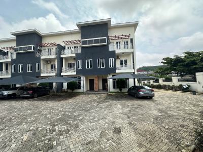 Luxury 4 Bedroom Terrace Duplex with Bq, Guzape District, Abuja, Terraced Duplex for Sale