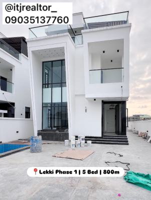 Contemporary 5 Bedroom Detached Duplex with Swimming Pool,gym and Bq, Lekki Phase 1, Lekki Phase 1, Lekki, Lagos, Detached Duplex for Sale