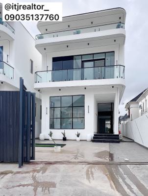 Contemporary 5 Bedroom Detached Duplex with Swimming Pool and Bq, Chevron, Lekki, Lagos, Detached Duplex for Sale