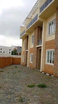 7 Units of Brand New, Spacious 4-bedroom Terrace Duplexes with Bq, By H-medix, Guzape District, Abuja, Terraced Duplex for Sale
