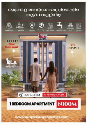 De Lekki Apartment, Ikate Off Plan Property, Ikate, Lekki, Lagos, Flat / Apartment for Sale