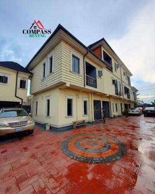American Standard 2 Bedroom Terraced Duplex, Shell Cooperative Estate Eneka Eliozu Link Road, Eneka, Port Harcourt, Rivers, Terraced Duplex for Rent