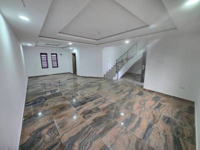 4 Bedroom Terrace with Bq and Study Room, Spg Road, Ologolo, Lekki, Lagos, Terraced Duplex for Sale