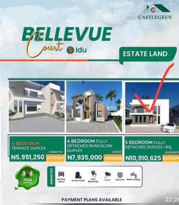 Fcda Plots, Idu Industrial, Abuja, Residential Land for Sale