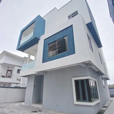 4 Bedroom Detached Duplex with Bq on 2 Floors, Chevron Toll Gate, Lekki, Lagos, Detached Duplex for Sale