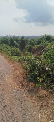 Dry Land Facing The Road, Facing The Road, Owode, Obafemi Owode, Ogun, Land for Sale