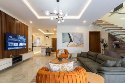 3bedroom Waterfront Apartment Lekki Luxury Flats [penthouse], Lekki Phase 1, Lekki, Lagos, Flat / Apartment Short Let