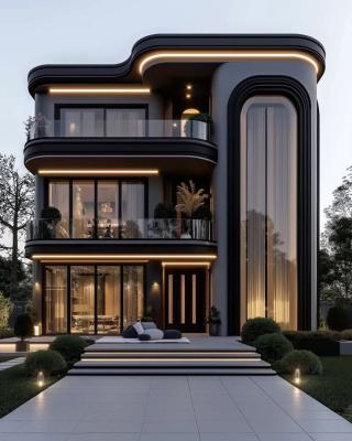Luxury 7 Bedrooms Fully Detached Duplex, Near Coza Church, Guzape District, Abuja, Residential Land for Sale