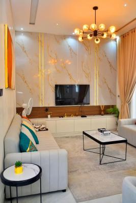 Newly Launched 4 Bedroom Terraced Duplex with Gym and Swimming Pool, Lekki Palm City, Ajah, Lagos, Terraced Duplex Short Let
