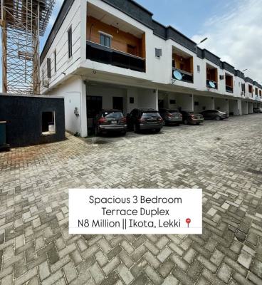 3bedroom Terrace Duplex, Ikota Lekki, Ikota, Lekki, Lagos, Terraced Duplex for Rent