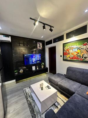 Beautifully Furnished City View Apartment, Lekki Phase 1, Lekki, Lagos, Mini Flat (room and Parlour) for Rent