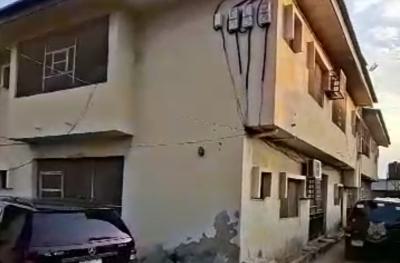 Super Solid Block of 4 Flats in a Well Secured and Serene Environment, Off Ago Palace Way, Okota, Isolo, Lagos, Block of Flats for Sale