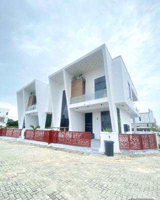 Newly Built 5 Bedroom Fully Detached Duplex with Bq in Secure Estate, Orchid, Lekki, Lagos, Detached Duplex for Sale