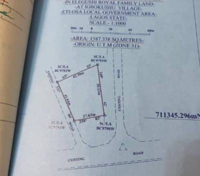 a Land Measuring 1587sqm for Joint Ventures Development Partnership,, By Nicon Town, Ikate Elegushi, Lekki, Lagos, Plaza / Complex / Mall Joint Venture