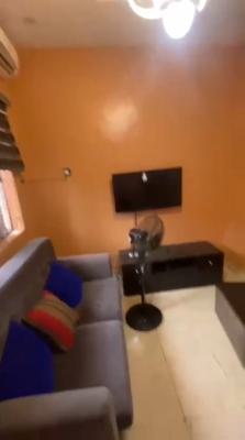 a Semi-furnished, Standard & Decent Miniflat (upstairs), Off Folagoro Road, Yaba, Lagos, Mini Flat (room and Parlour) for Rent