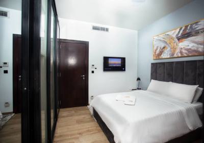 Luxe Penthouse Apartment with Cinema, Eko Atlantic City, Lagos, Flat / Apartment Short Let