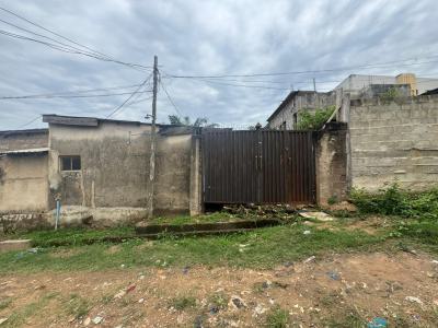 a Perfect Dry Half Plot of Land with a Mini Flat with a Personal Prepa, Ojodu Berger, Ojodu, Lagos, Residential Land for Sale