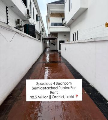 4 Bedroom Semidetached Duplex, Orchid, Lekki, Lagos, Semi-detached Duplex for Rent