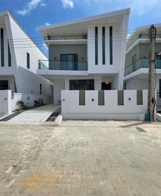 Minimalistic 4 Bedroom Detached Duplex with Bq & Swimming Pool, Ajah, Lagos, Detached Duplex for Sale
